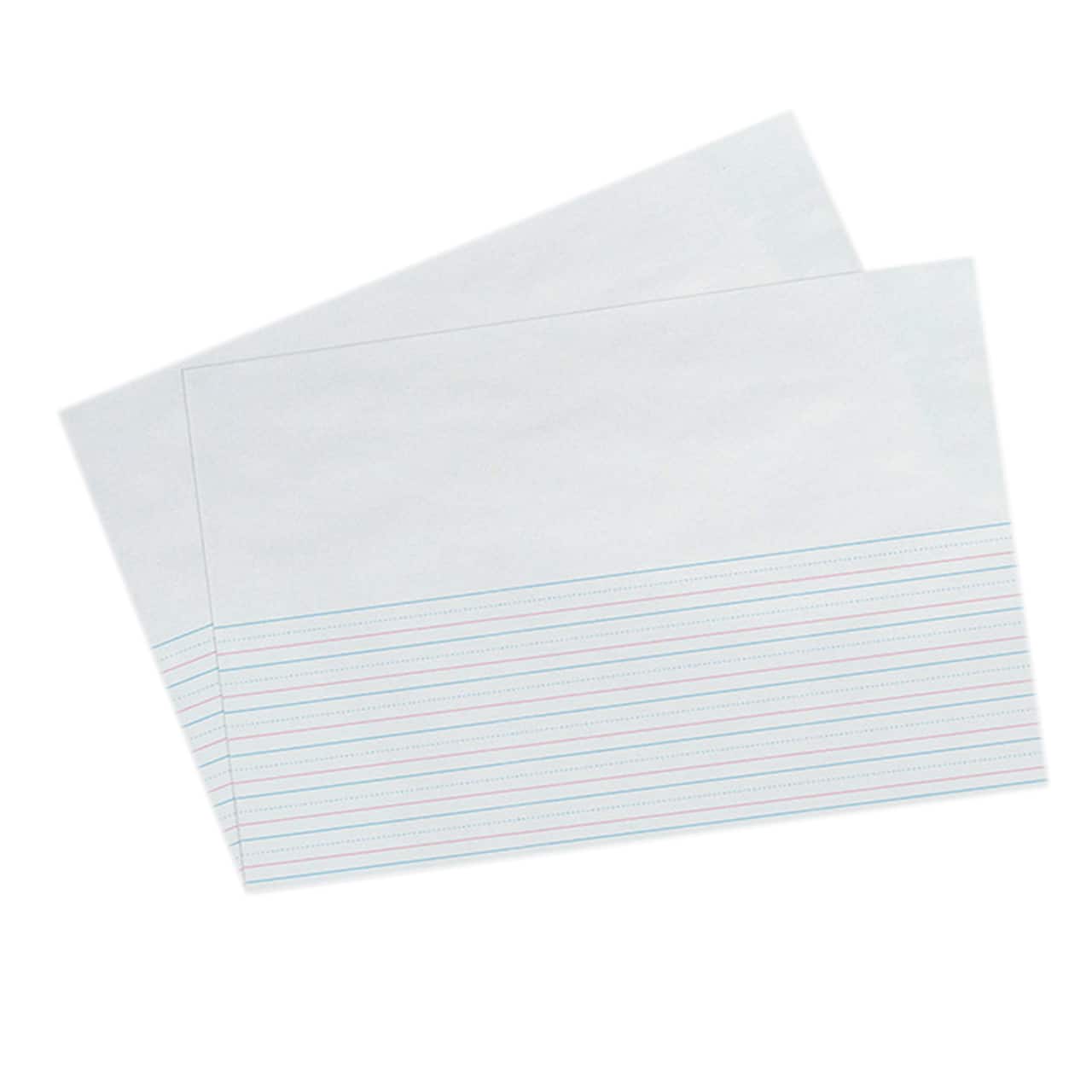 Pacon® Zaner-Bloser™ 5/8” Ruled White Picture Story Paper, 250 Count